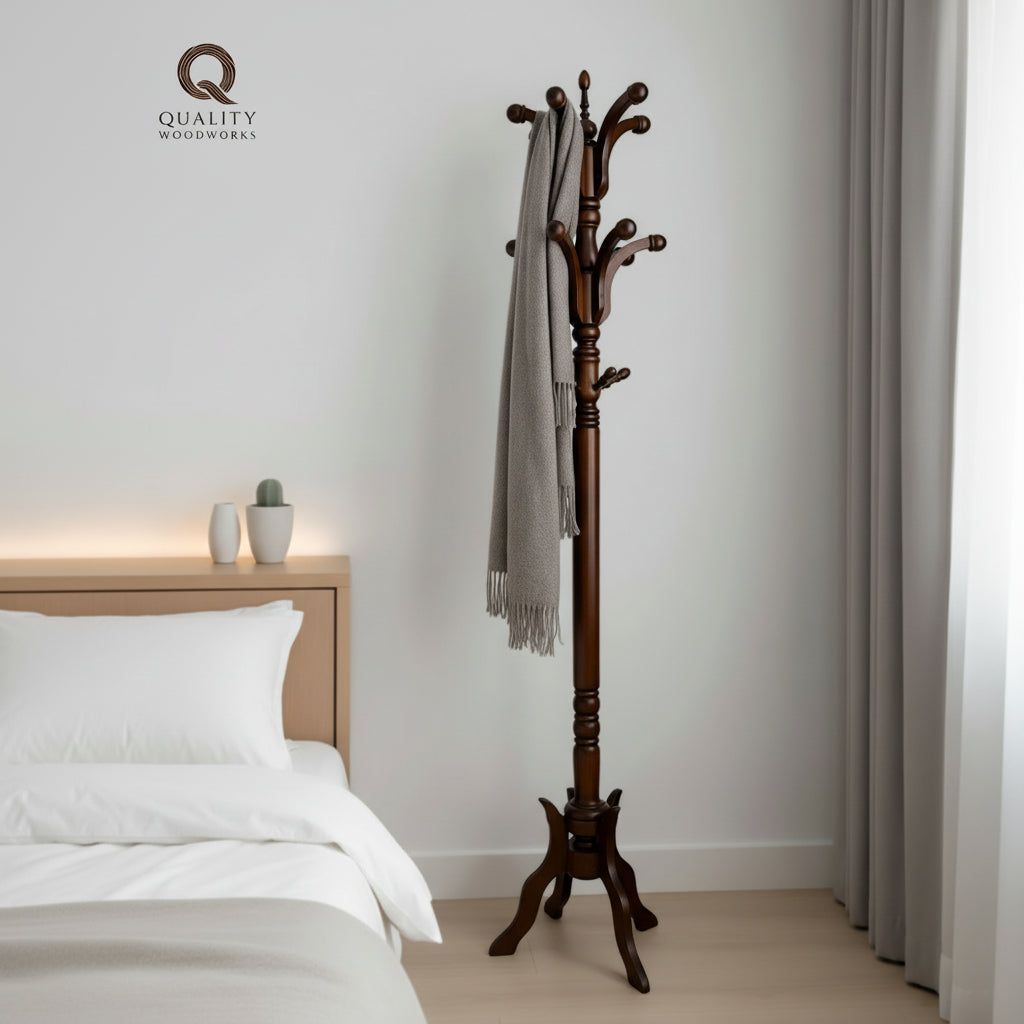 Decorative Coat Stand (Hanger) - 100% Beech Wood