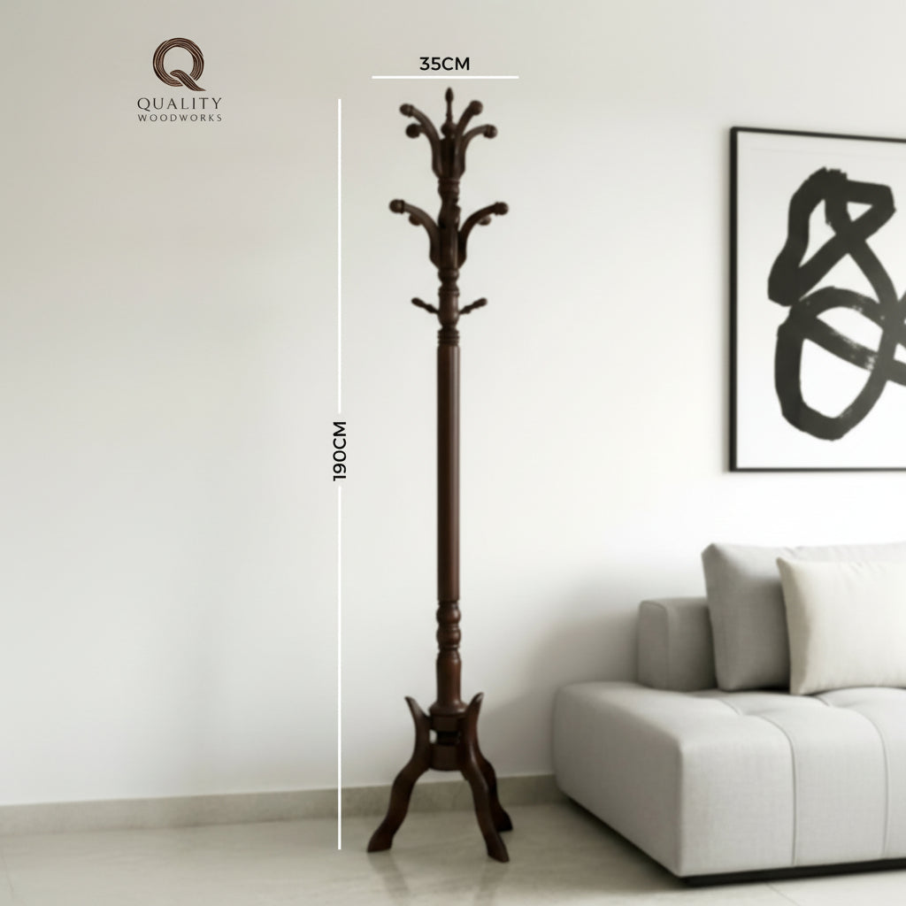 Decorative Coat Stand (Hanger) - 100% Beech Wood